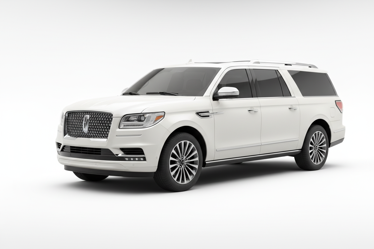 Lincoln Navigator LWB 2018-2020 with tinted windows