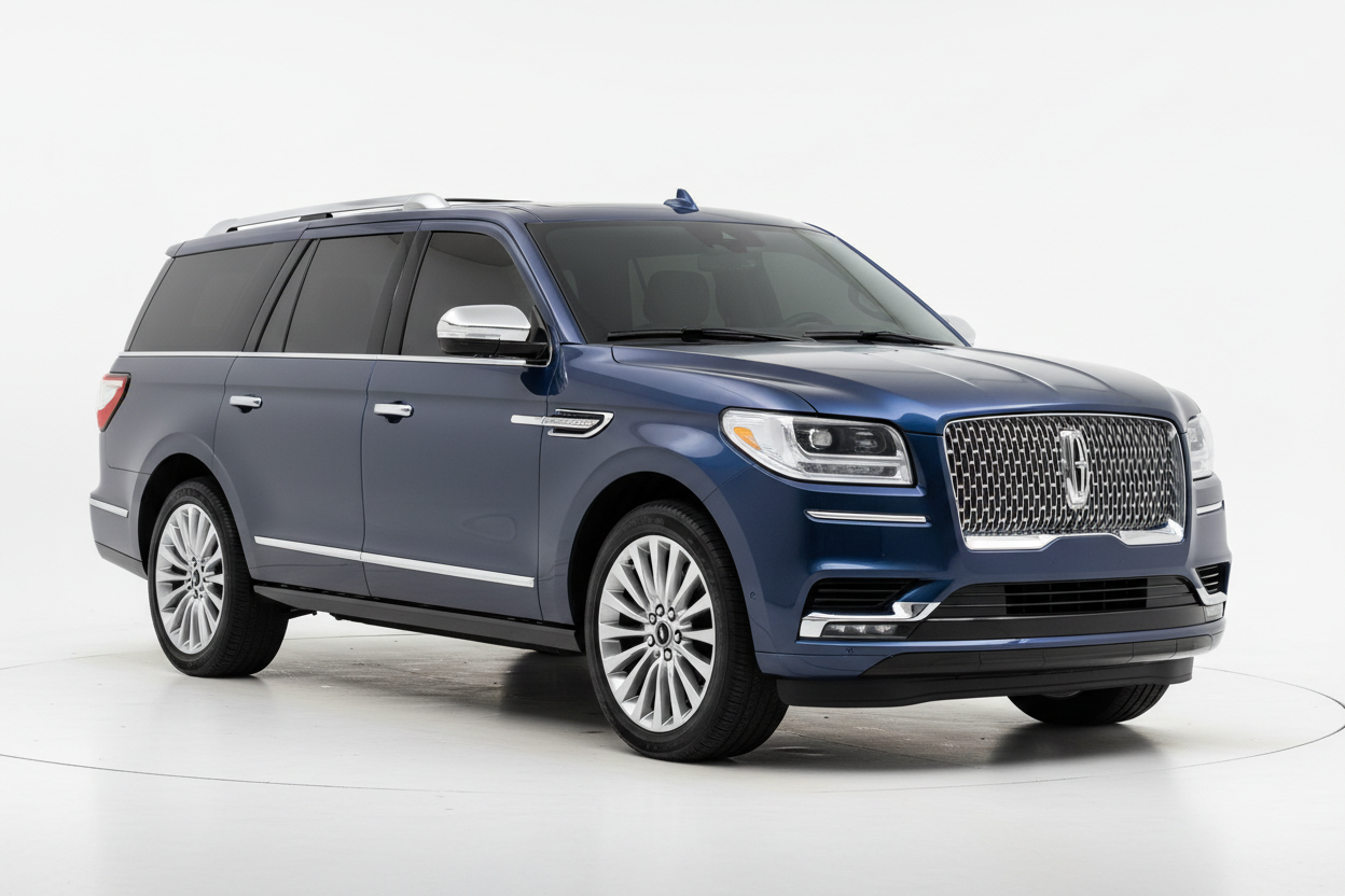 Lincoln Navigator LWB 2021-2024 with tinted windows