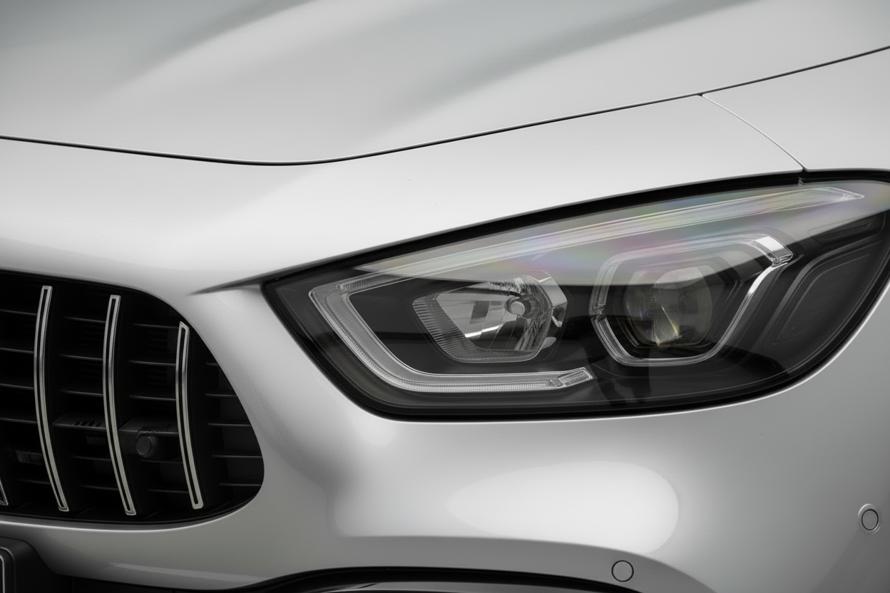 Mercedes-Benz AMG GT 4 Door Coupe 2019 - 2026 Pre Cut Front Light / Headlight Tint Kit T2764C