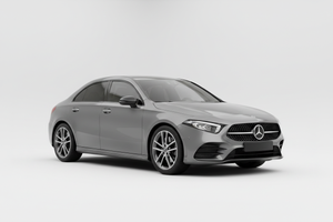 Mercedes A-Class Saloon with tinted windows