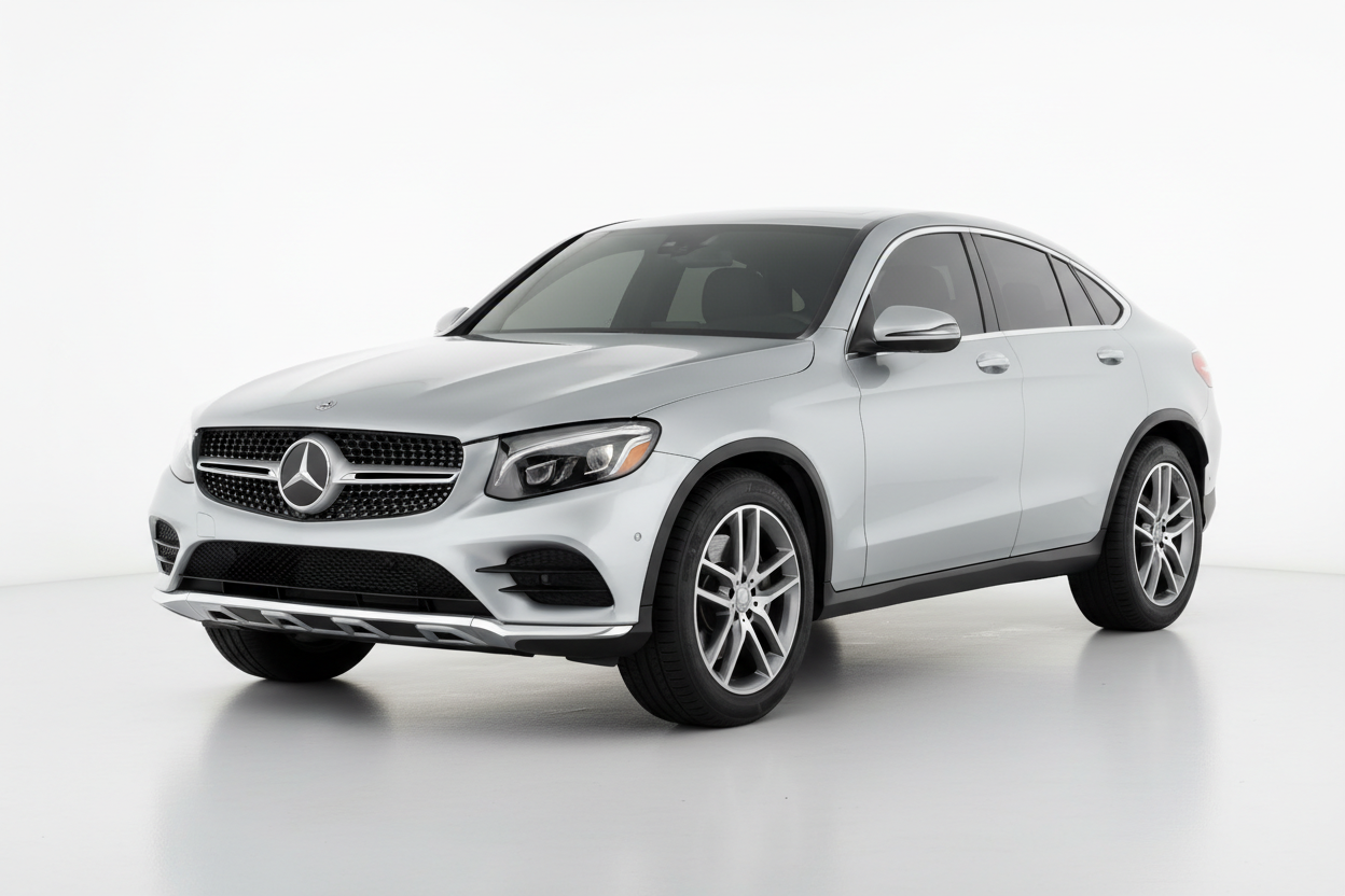 Mercedes-Benz GLC Coupe 2017 with tinted windows