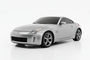 Nissan 350Z with tinted windows