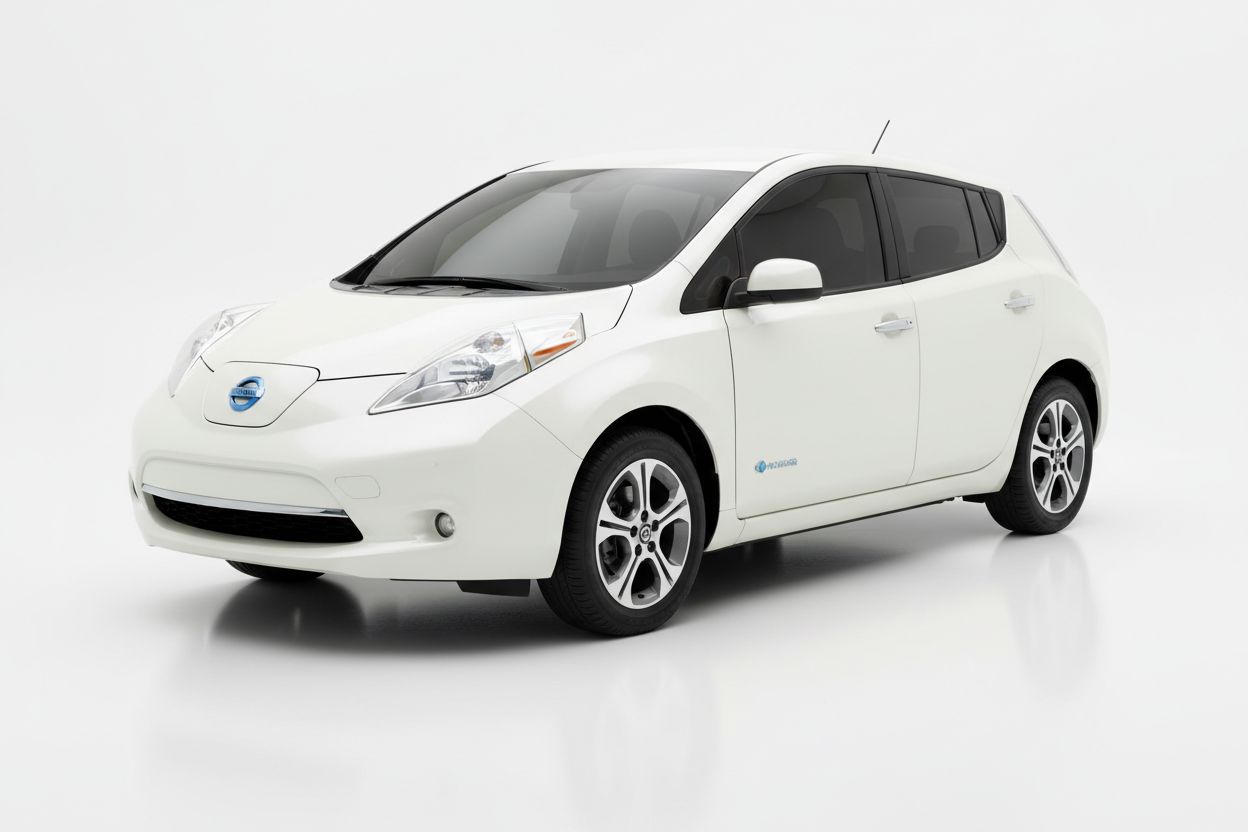 Nissan Leaf 2011-2017 with tinted windows
