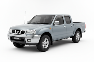 Nissan Navara Double Cab 1998 with tinted windows