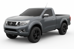 Nissan Navara Single Cab 2014-2020 with tinted windows