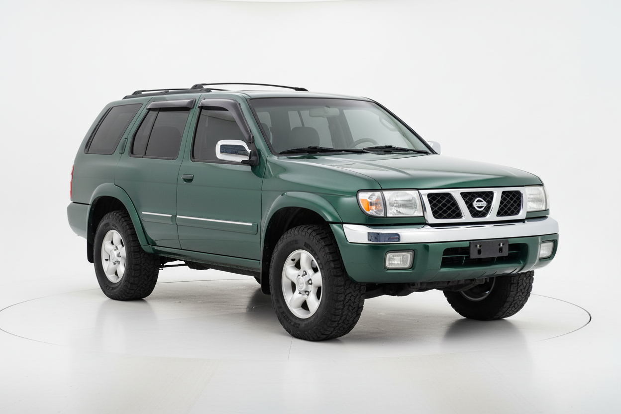 Nissan Pathfinder 1997-2004 with tinted windows