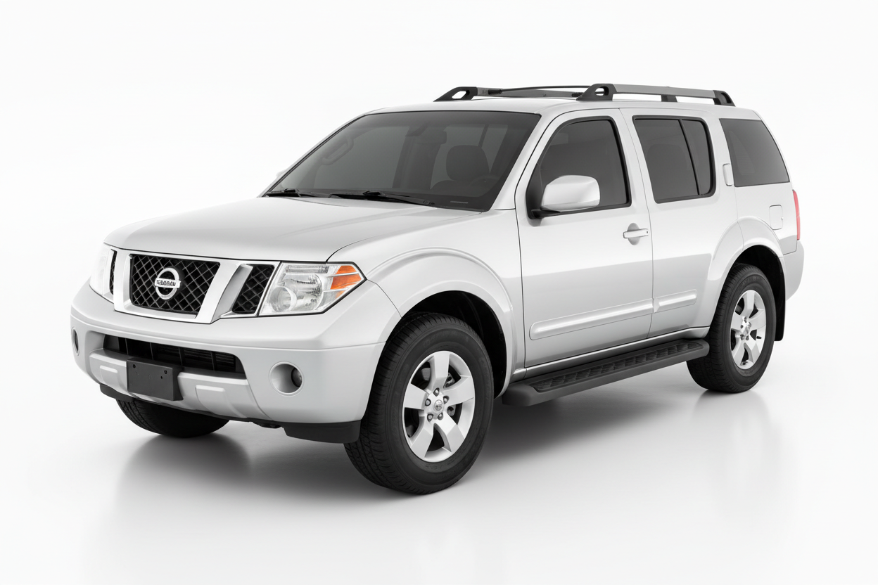 Nissan Pathfinder 2005-2014 with tinted windows