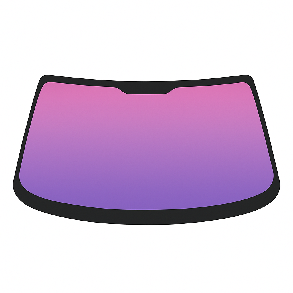 Chevrolet Corvette 1973 1982 T0604D Pre Cut Chameleon Window Tint Purple