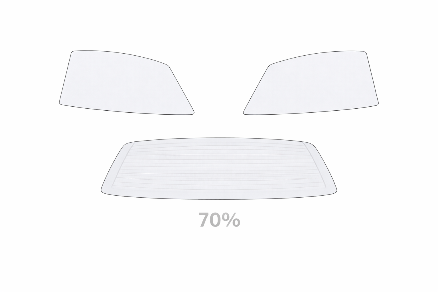 Ford Focus 5 Door 1998-2004 with front tint