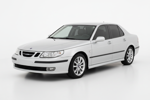 SAAB 9-5 Saloon 2009 with tinted windows