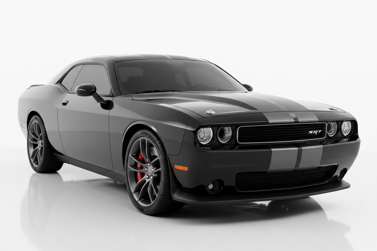 SRT Challenger 2013 with tinted windows