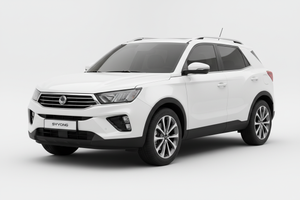 SsangYong Korando 2019-2022 with tinted windows