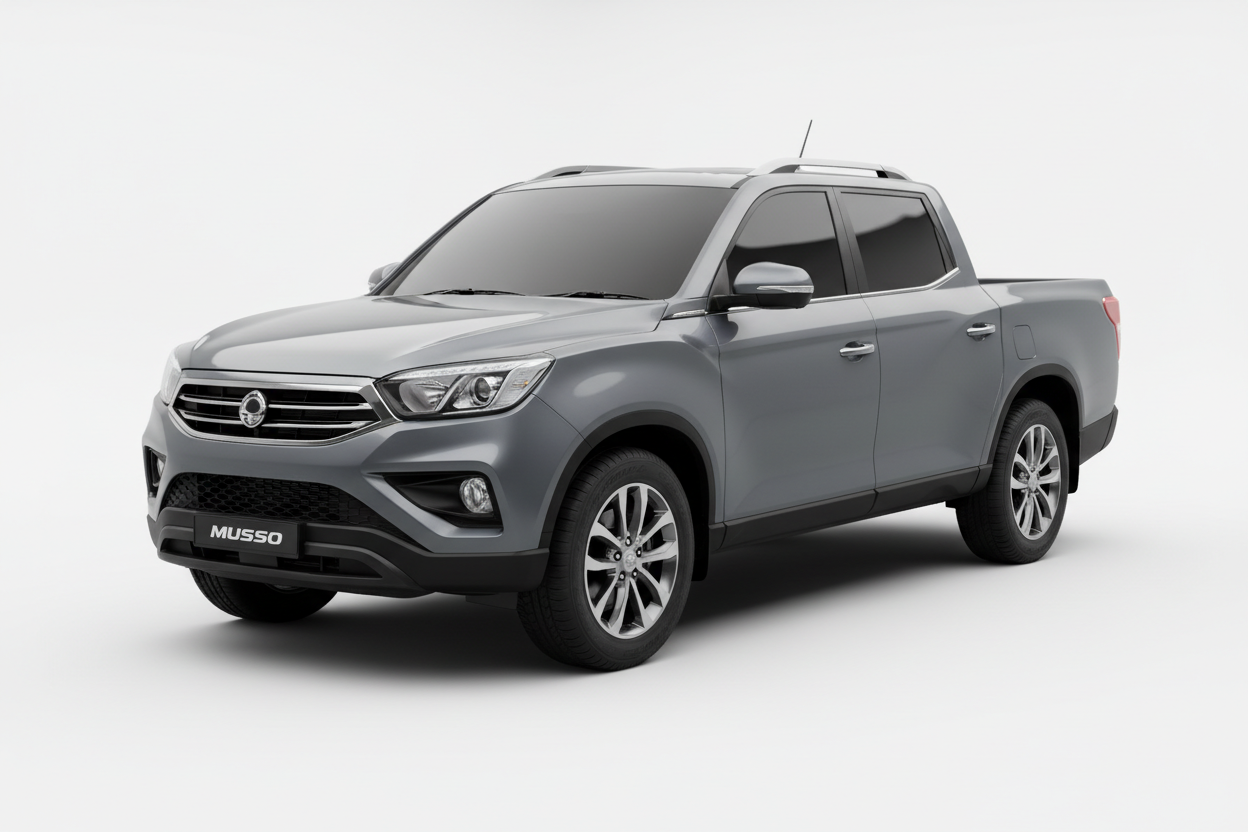 SsangYong Musso 2018 with tinted windows