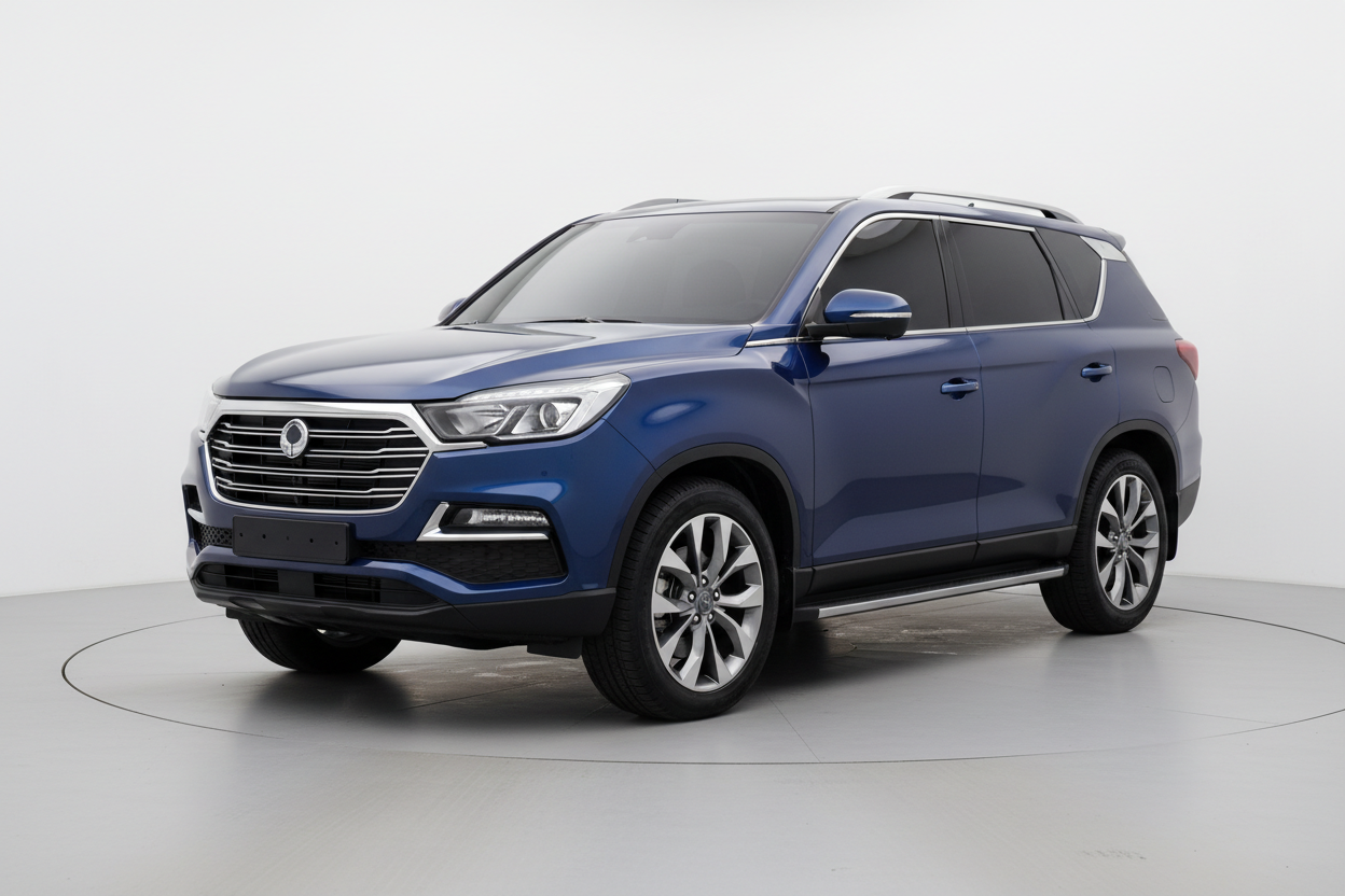SsangYong Rexton 2021 with tinted windows