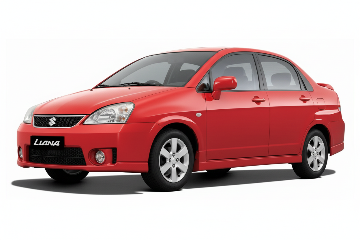 Suzuki Liana 2003-2006 saloon with tinted windows
