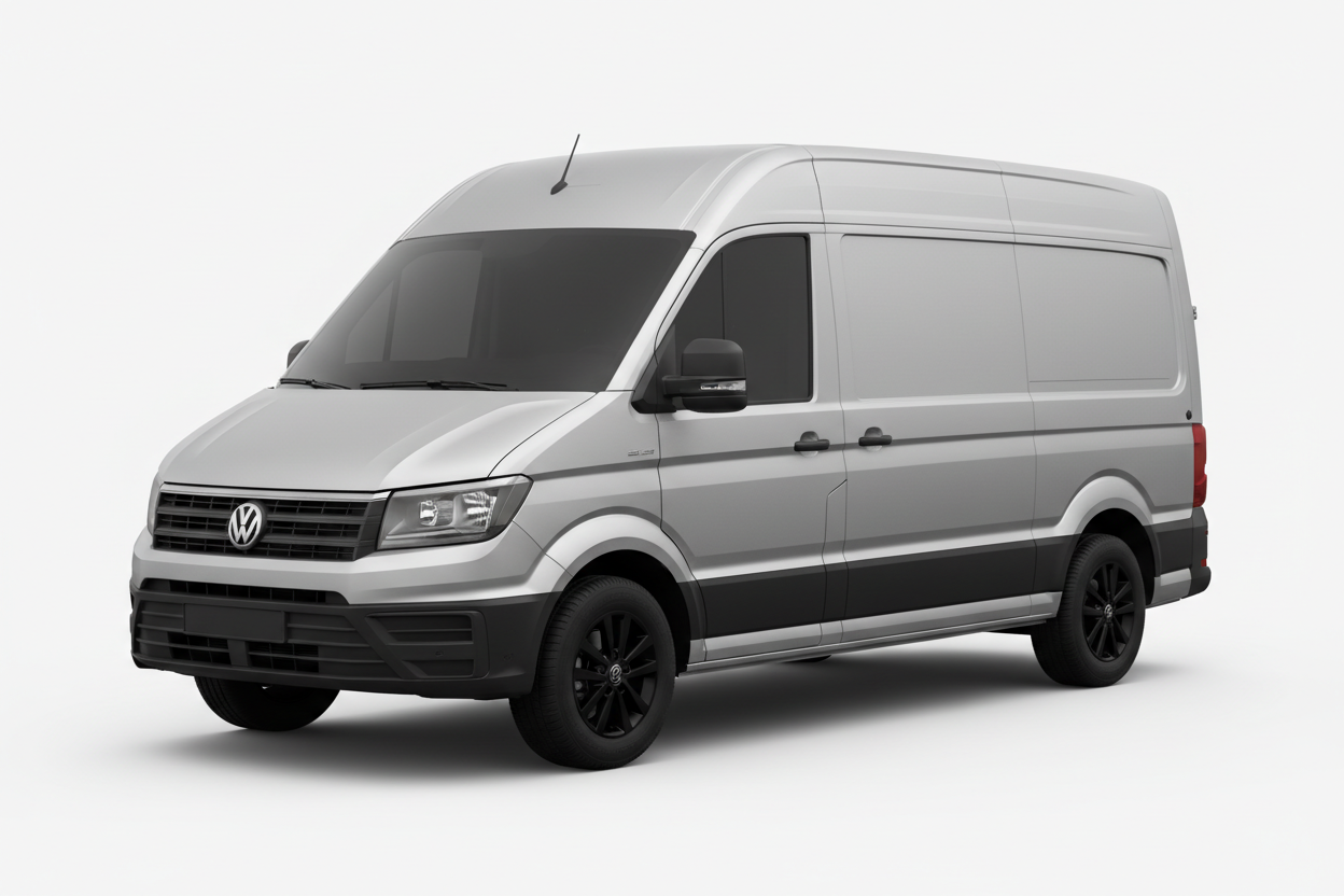 Volkswagen Crafter 2018-2025 with tinted windows